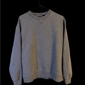 Chaps Men's Gray Crewneck Sweater